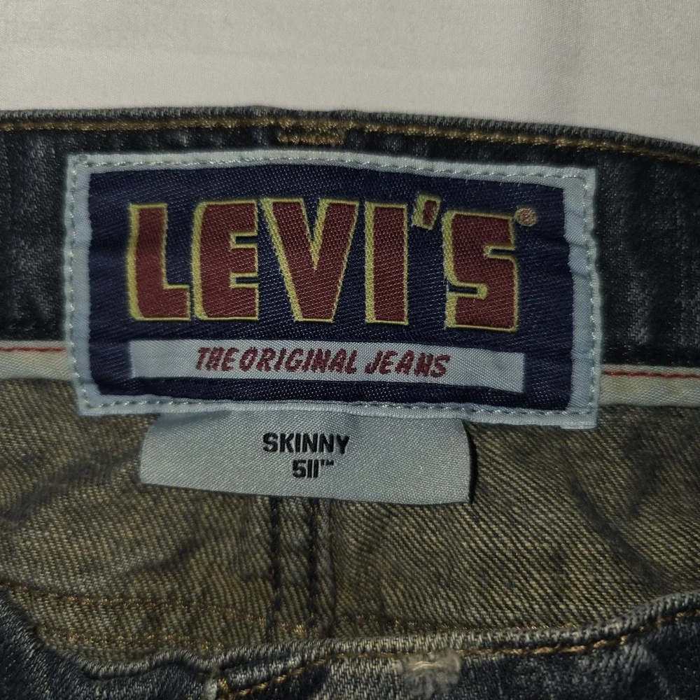 Levi's 511 Skinny Men's Blue Denim Jeans Size 36x30